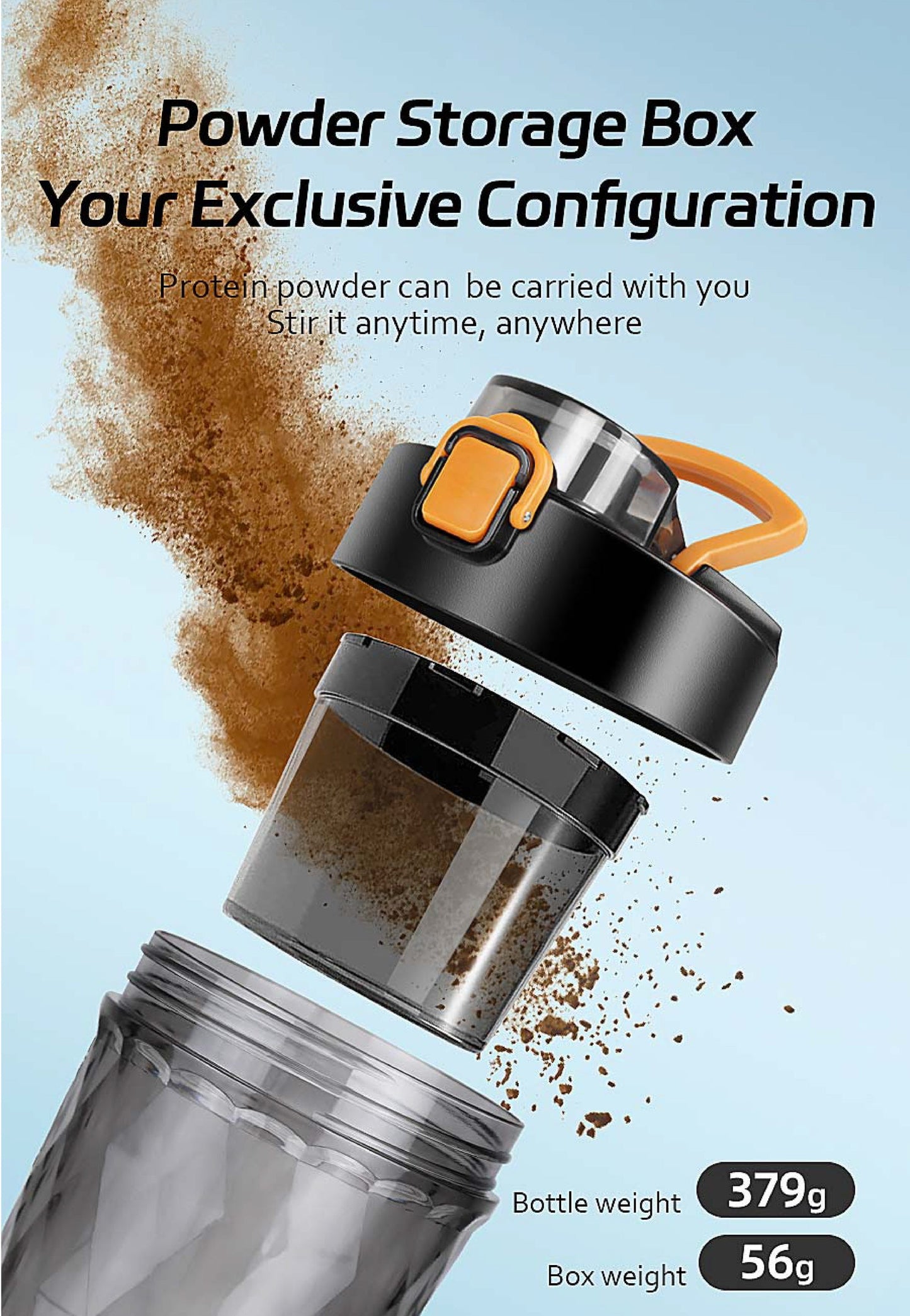 Electric Protein Shaker Bottle - Bravyn