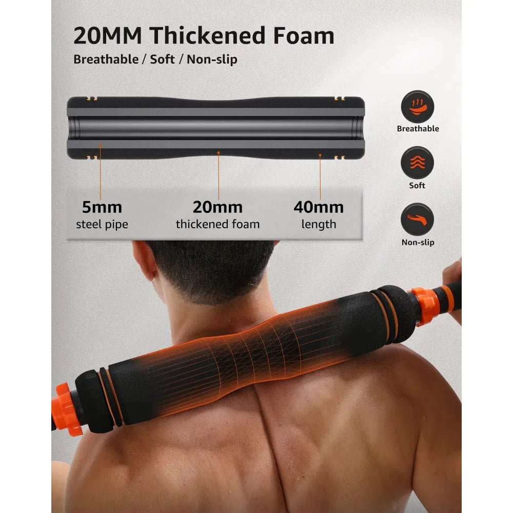 6-in-1 Dumbbells and Barbell Set - Bravyn