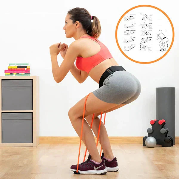 Waist Belt Resistance Band - Bravyn