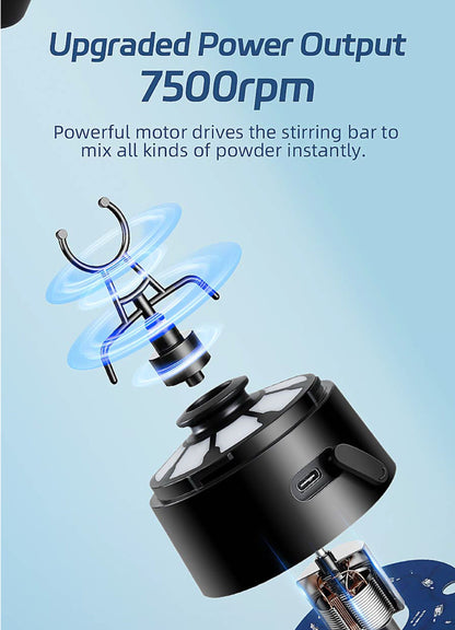 Electric Protein Shaker Bottle - Bravyn