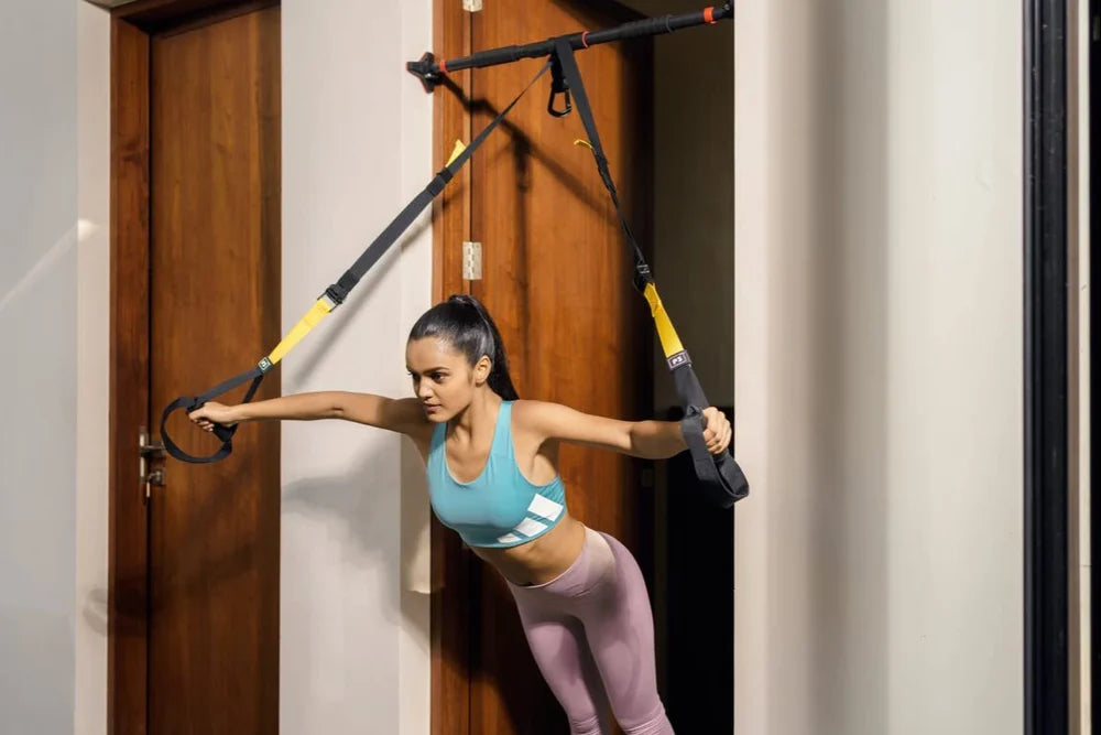Suspension Trainer Fitness Hanging Belt - Bravyn
